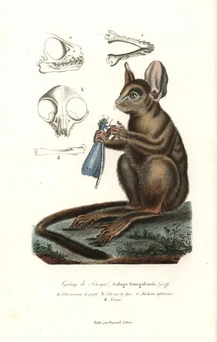 Framed Print : Senegal bushbaby, Galago senegalensis Framed Print : Senegal bushbaby, Galago senegalensis