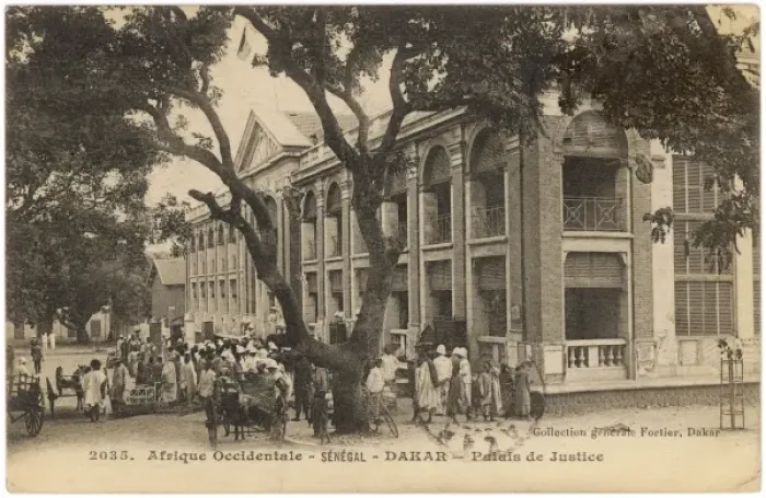 Framed Print : Senegal / Dakar 1913 Framed Print : Senegal / Dakar 1913
