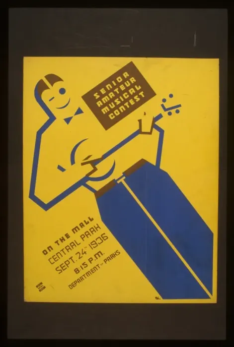Framed Print : Senior amateur musical contest on the mall, Central Park Framed Print : Senior amateur musical contest on the mall, Central Park