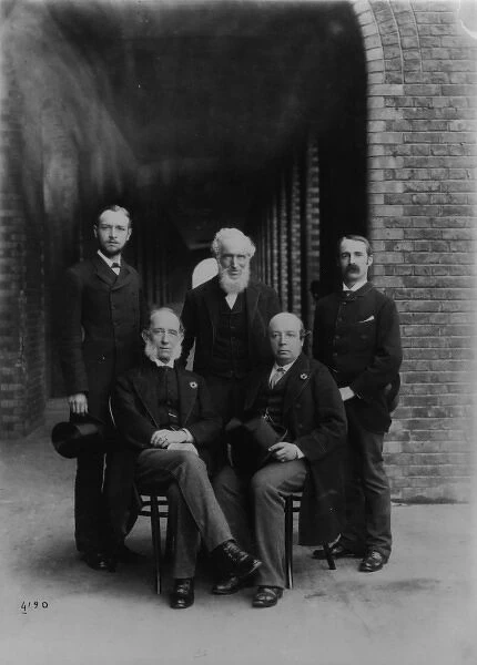 Senior Geology staff, 1885