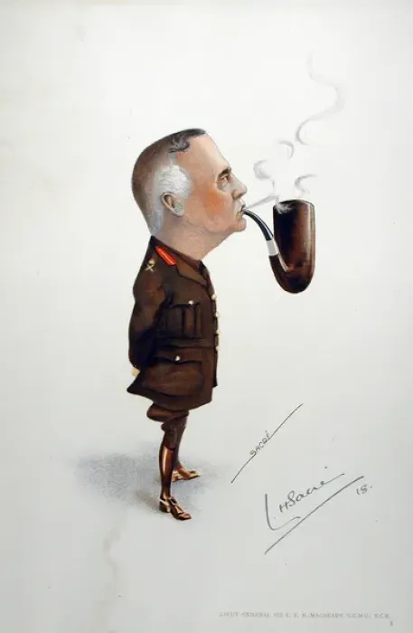 Framed Print : Senior Ranked British Army personages of WWI Framed Print : Senior Ranked British Army personages of WWI