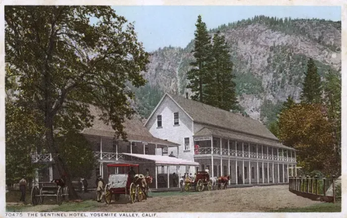 Framed Print : Sentinel Hotel, Yosemite National Park, USA Framed Print : Sentinel Hotel, Yosemite National Park, USA