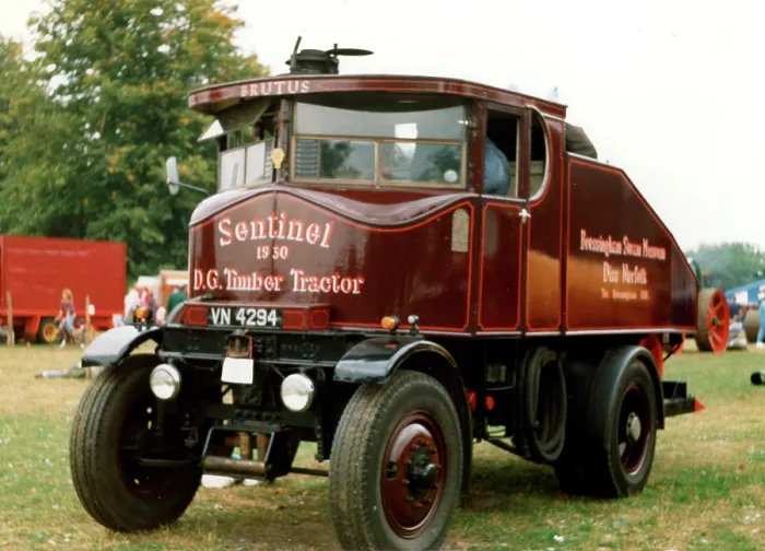 Framed Print : Sentinel Timber Tractor number: 8756, Brutus Framed Print : Sentinel Timber Tractor number: 8756, Brutus