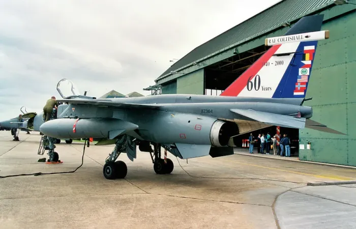 Framed Print : SEPECAT Jaguar GR. 3 XZ364 - FS Framed Print : SEPECAT Jaguar GR. 3 XZ364 - FS