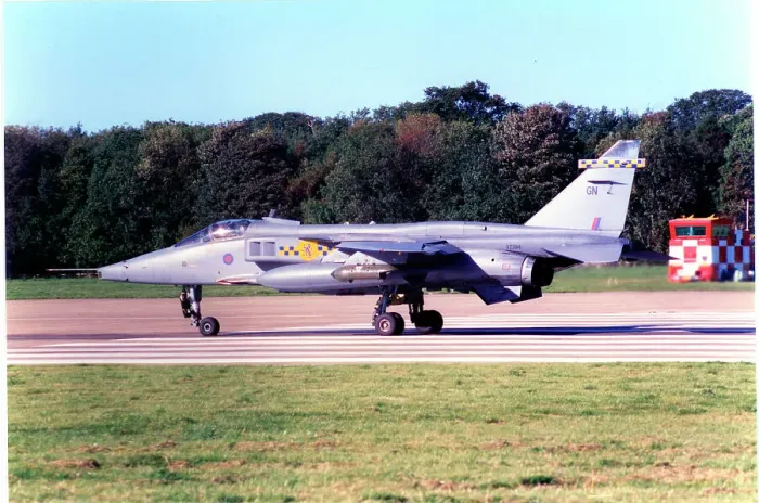 Framed Print : SEPECAT Jaguar GR. 3 XZ394 - GN Framed Print : SEPECAT Jaguar GR. 3 XZ394 - GN
