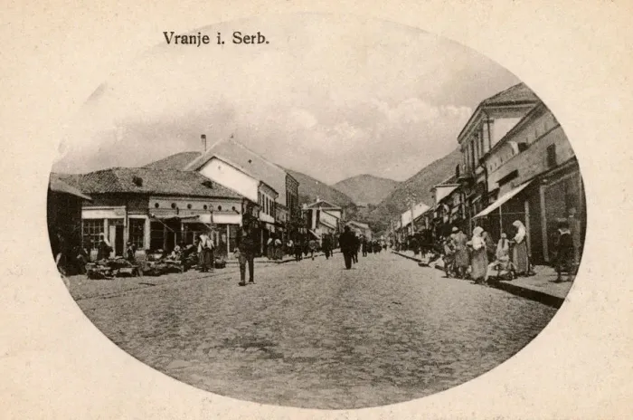 Framed Print : Serbia - Vranje - Street Scene Framed Print : Serbia - Vranje - Street Scene