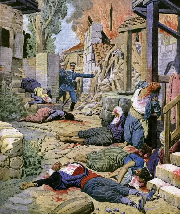 Framed Print : Serbs and Bulgarians Framed Print : Serbs and Bulgarians