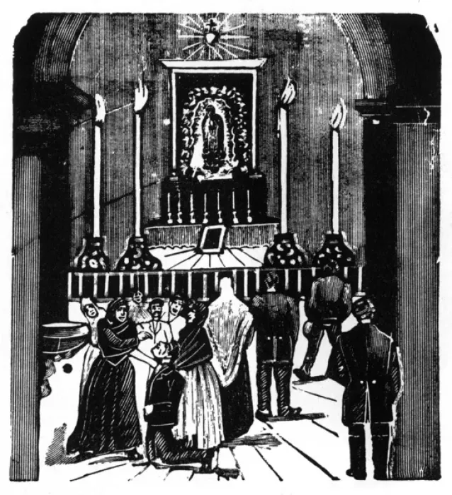 Framed Print : Serenade to the Virgin of Guadalupe, Mexico Framed Print : Serenade to the Virgin of Guadalupe, Mexico