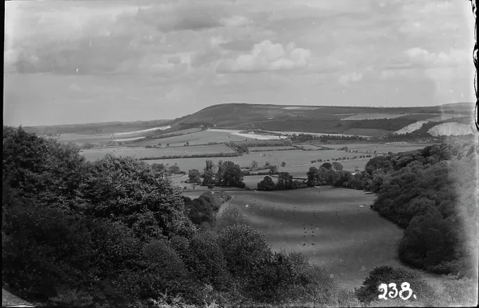 Framed Print : Serene Countryside Landscape Framed Print : Serene Countryside Landscape