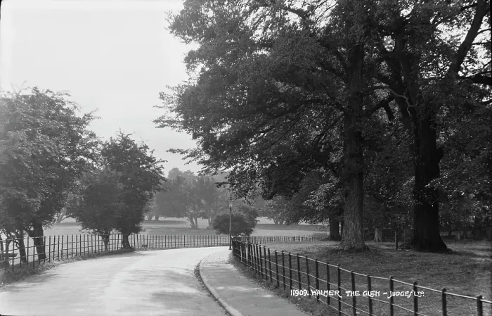 Framed Print : A Serene Pathway in Walmer Framed Print : A Serene Pathway in Walmer