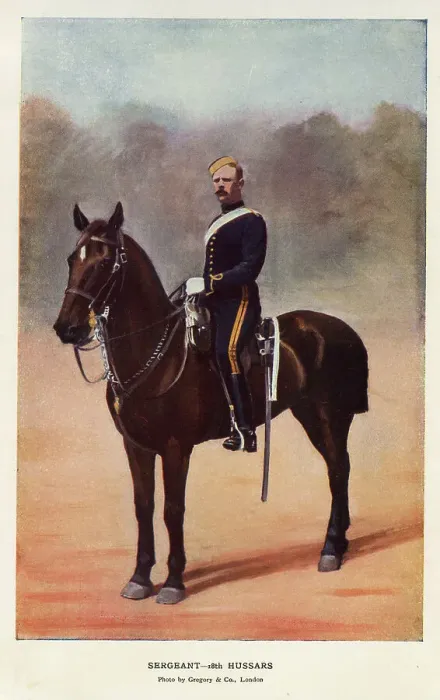 Framed Print : Sergeant, 18th Hussars Framed Print : Sergeant, 18th Hussars