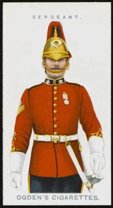 Framed Print : SERGEANT. A Sergeant from the 1st Dragoon Guards (the King s) Framed Print : SERGEANT. A Sergeant from the 1st Dragoon Guards (the King s)