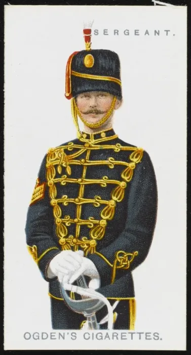 Framed Print : SERGEANT. A Sergeant from the 8th Hussars (Kings Royal Irish) Framed Print : SERGEANT. A Sergeant from the 8th Hussars (Kings Royal Irish)