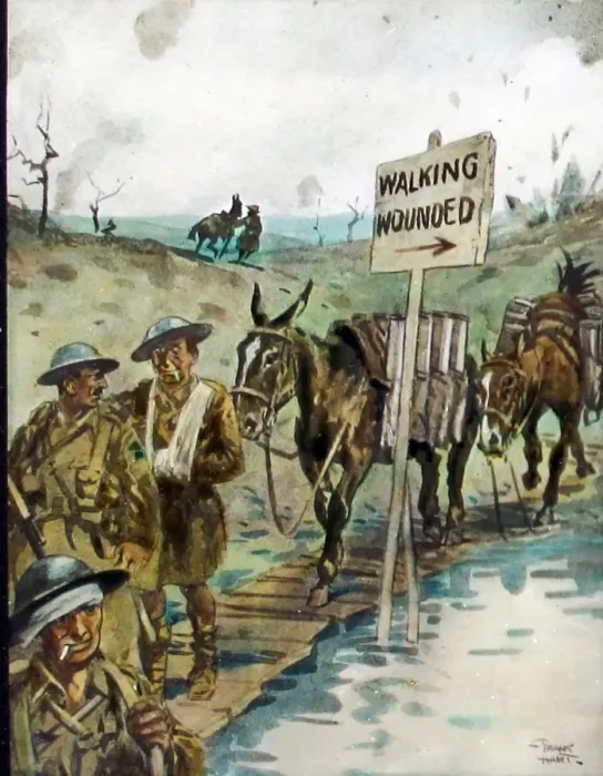 Framed Print : Sergeant expressing himself to seated trooper on his horse Framed Print : Sergeant expressing himself to seated trooper on his horse