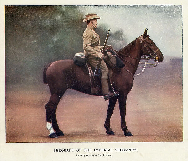 Sergeant Of The Imperial Yeomanry Boer War Military