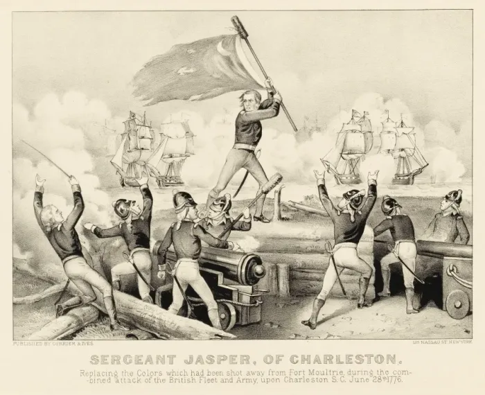 Framed Print : Sergeant Jasper, of Charleston Framed Print : Sergeant Jasper, of Charleston