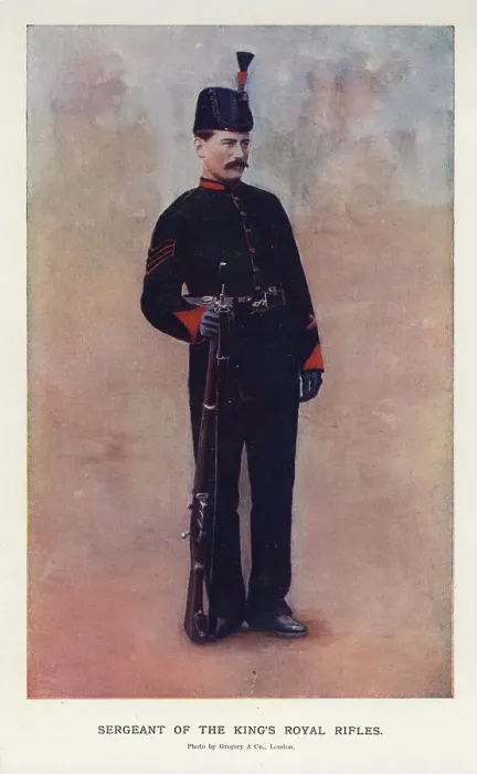 Framed Print : Sergeant of the King's Royal Rifles Framed Print : Sergeant of the King's Royal Rifles