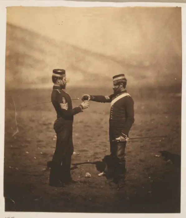 Framed Print : Two sergeants, 4th Light Dragoons Framed Print : Two sergeants, 4th Light Dragoons