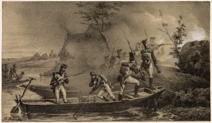 Framed Print : After a series of victories Allies drive Napoleon from Germany Framed Print : After a series of victories Allies drive Napoleon from Germany