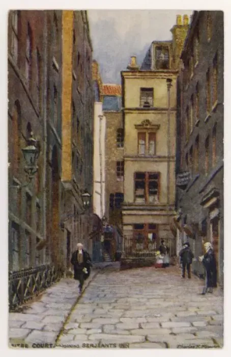 Framed Print : Serjeants Inn, London Framed Print : Serjeants Inn, London