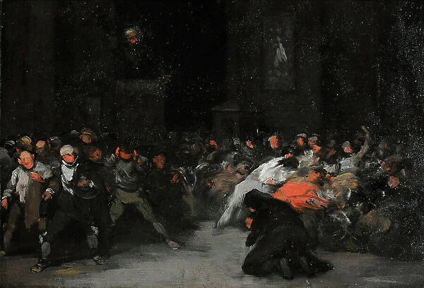 The Sermon: You are Condemned!, 1850-1870, by Velazquez