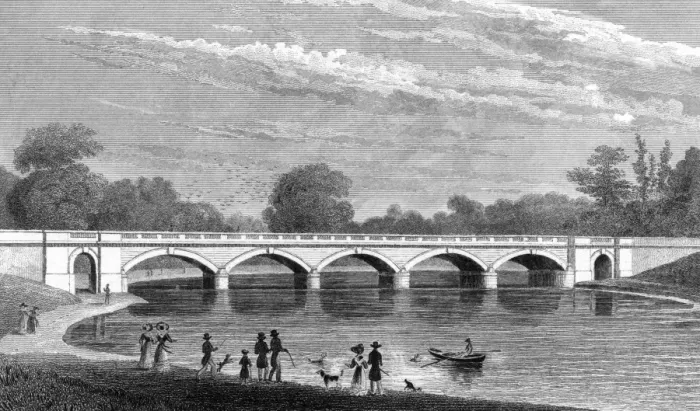 Framed Print : Serpentine Bridge Framed Print : Serpentine Bridge