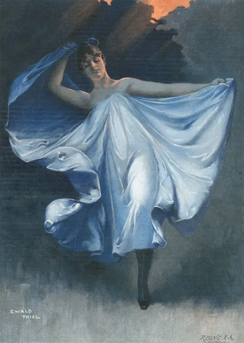 Framed Print : SERPENTINE DANCE 1894 Framed Print : SERPENTINE DANCE 1894