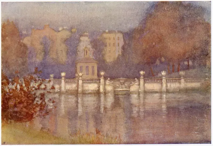 Framed Print : The Serpentine in Hyde Park Framed Print : The Serpentine in Hyde Park