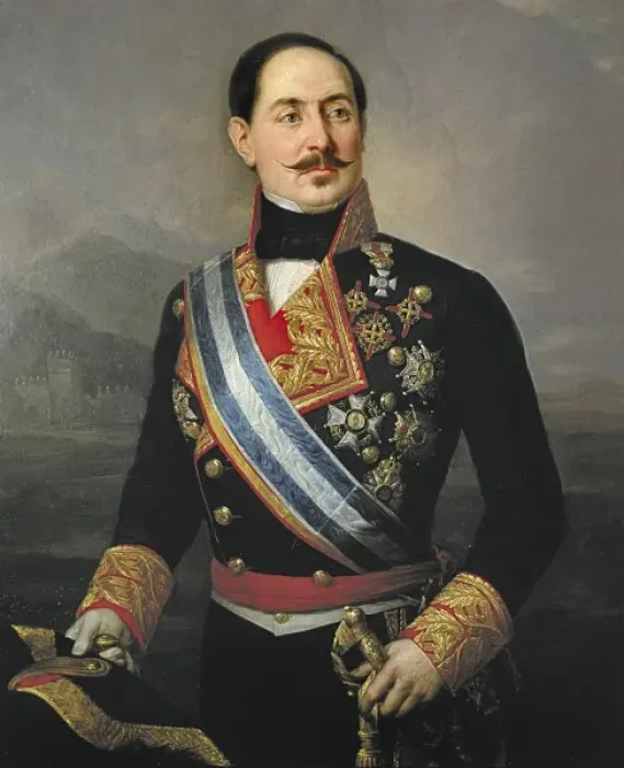 Framed Print : SERRANO Y DOMINGUEZ, Francisco (1810-1885). Spanish Framed Print : SERRANO Y DOMINGUEZ, Francisco (1810-1885). Spanish