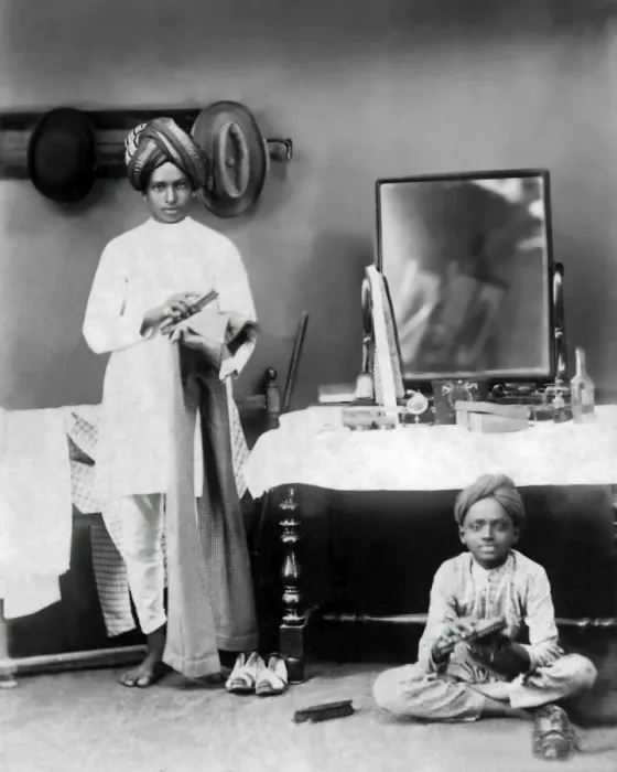 Framed Print : Servants in India Framed Print : Servants in India