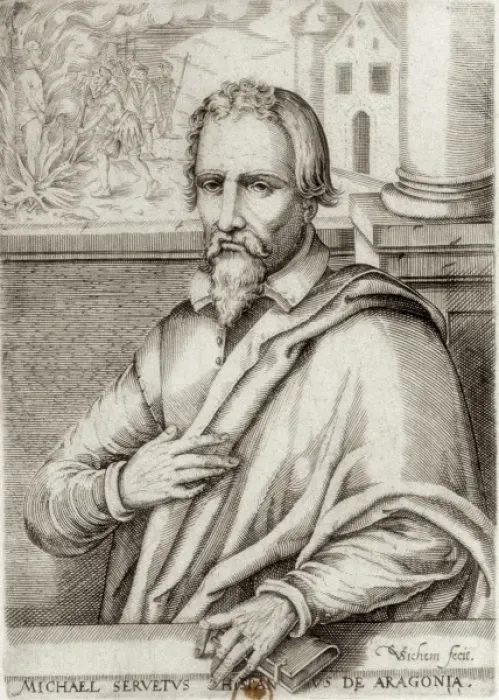 Framed Print : SERVET, Miguel (1511-1553). Spanish doctor Framed Print : SERVET, Miguel (1511-1553). Spanish doctor