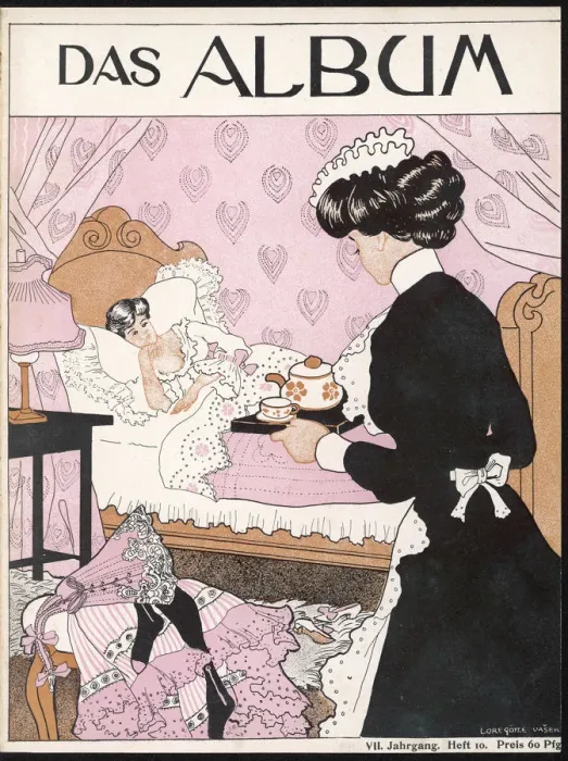 Framed Print : SERVING MORNING TEA Framed Print : SERVING MORNING TEA