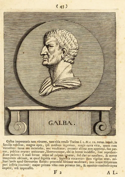 Framed Print : Servius Galba, Roman emperor Framed Print : Servius Galba, Roman emperor