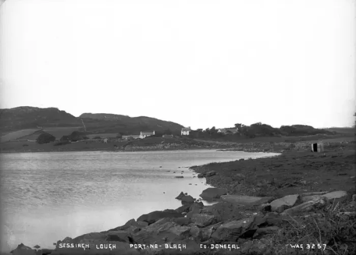 Framed Print : Session Lough, Port-Na-Blagh, Co. Donegal Framed Print : Session Lough, Port-Na-Blagh, Co. Donegal