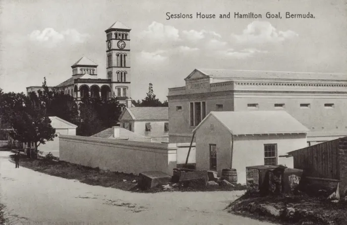 Framed Print : Sessions House and Gaol, Bermuda Framed Print : Sessions House and Gaol, Bermuda