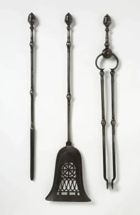 Framed Print : Set of fire tools Framed Print : Set of fire tools