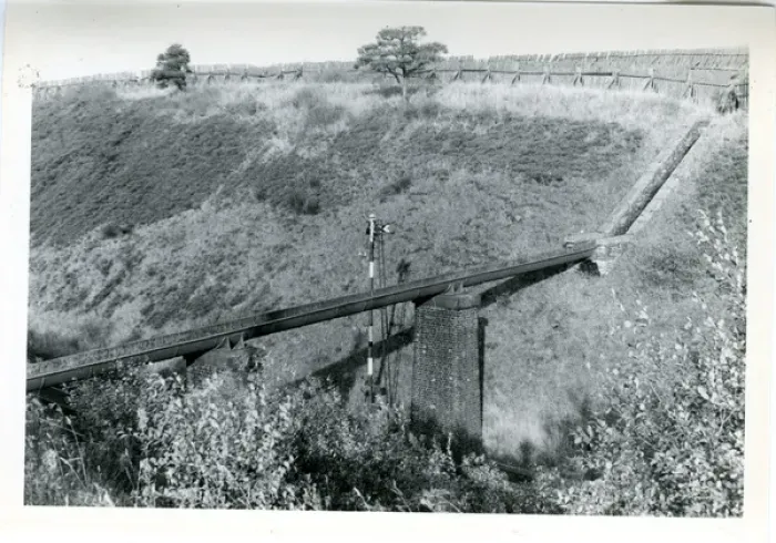 Framed Print : Settle-Carlisle Railway Aqueduct, Dent, Cumbria
