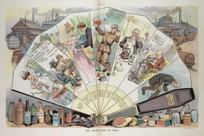 Framed Print : The seven ages of dope Framed Print : The seven ages of dope