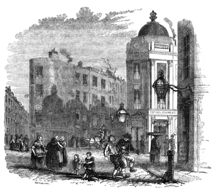 Framed Print : Seven Dials Framed Print : Seven Dials