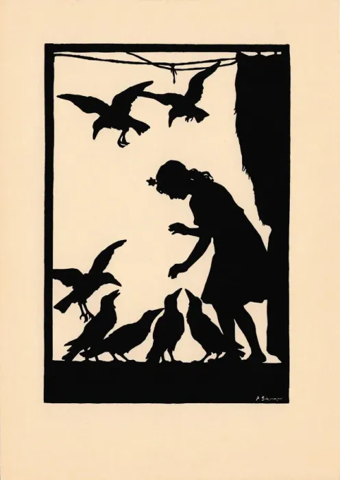 Framed Print : The Seven Ravens Framed Print : The Seven Ravens