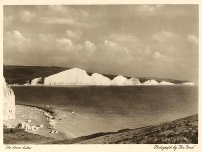 Framed Print : The Seven Sisters - Sussex, England Framed Print : The Seven Sisters - Sussex, England