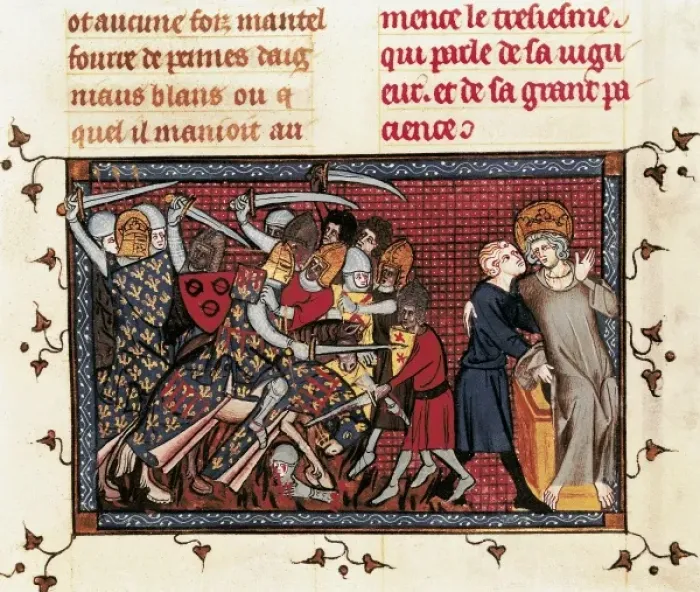 Framed Print : Seventh Crusade (1248-1254). Battle of Mansura Framed Print : Seventh Crusade (1248-1254). Battle of Mansura