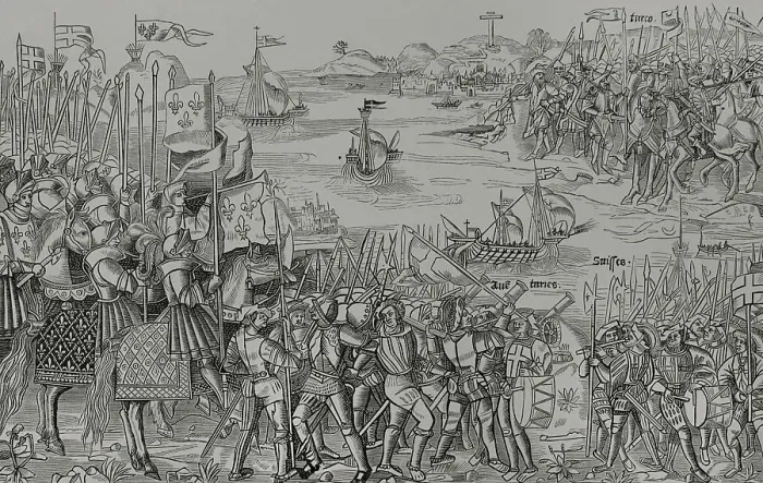 Framed Print : Seventh Crusade (248-1254). Led by Louis IX of Framed Print : Seventh Crusade (248-1254). Led by Louis IX of