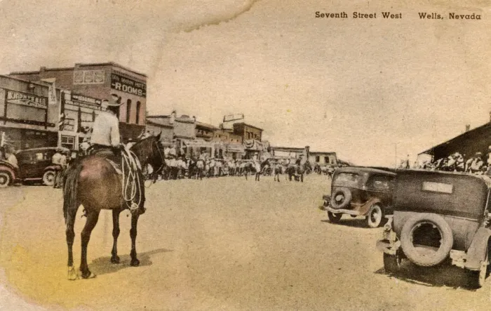 Framed Print : Seventh Street West, Wells, Elko County, Nevada, USA Framed Print : Seventh Street West, Wells, Elko County, Nevada, USA