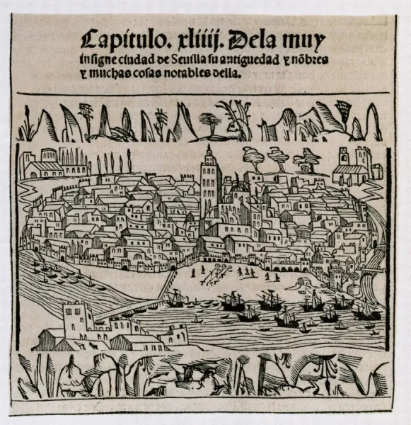 Sevilla In 1548 Xylography Spain Madrid Photos Prints Framed Posters