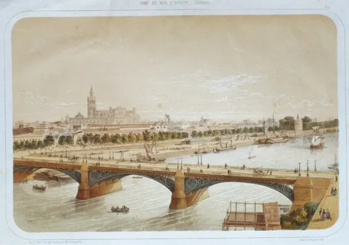 Framed Print : Sevilla (19th c. )