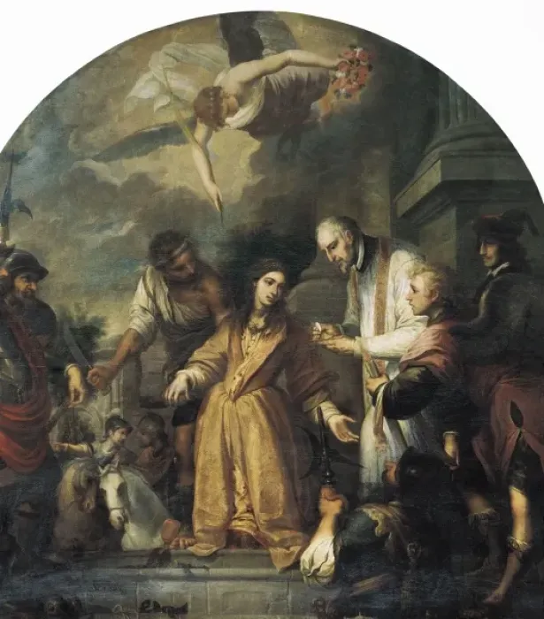Framed Print : SEVILLA, Juan de (1643-1695). Lasr Communion Framed Print : SEVILLA, Juan de (1643-1695). Lasr Communion