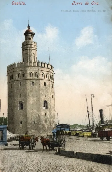 Framed Print : Seville, Spain - Torre de Oro Framed Print : Seville, Spain - Torre de Oro