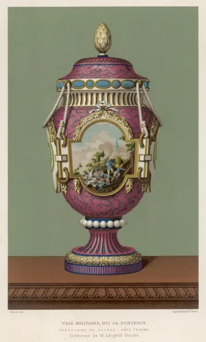 Framed Print : Sevres Porcelain Vase Framed Print : Sevres Porcelain Vase