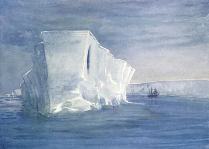 Framed Print : Shackleton Iceberg Framed Print : Shackleton Iceberg